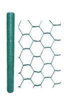 Tvoros tinklas, PVC, žalios sp., HEXAGONAL, 16 x 0,9 mm x 0,5 x 5 m