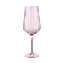 Vyno taurės AURORA LEY, rožinės sp., 490 ml, 2 vnt