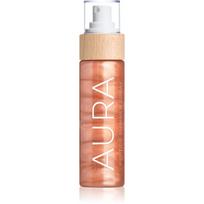 COCOSOLIS AURA Peptide Shimmer Spray drėkinamasis purškiklis su skaistumą suteikiančiu efektu aromatas Raspberry 100 ml