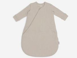 Jollein naujagimio miegmaišis 4-Seasons 60cm  Basic Stripe Nougat