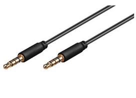 MicroConnect 3.5mm 4-pin 3m M-M Black Audio Cable, stereo  AND  Mic