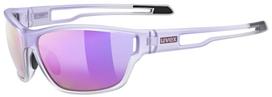 Akiniai Uvex sportstyle 806 purple fade / mirror purple