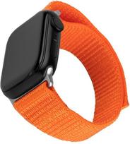Fixed smartwatch nylon band, Apple Watch Ultra 49 mm, orange (FIXNST2-1029-OR)