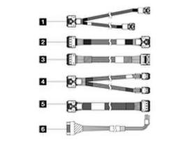 LENOVO ISG ThinkSystem SR650 V3 2.5inch Chassis Front BP1 SAS/SATA Cable Kit