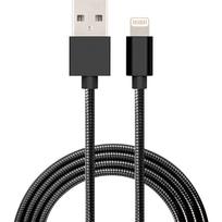 Laidas USB-A į Lightning, 1 m, METAL : Spalva - Rožinė (PN)