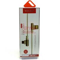 Laidas USB-A į Lightning, 1.5 m, TLI 10 : Spalva - Balta (WT)