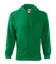Vyriškas džemperis MALFINI Trendy Zipper 410 Kelly green, 300 g/m²