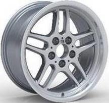 Ratlankis RACINGLINE A5913 R17x8 5x120 ET 20 CB 74.1 (Silver Polished Lip) (860 kg)