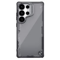 Skirtas Samsung Galaxy S25 Ultra 5G dėklui NILLKIN Iceblade Prop magnetiniam privatumo objektyvui fotoaparato tuščiaviduris apsauginis dangtelis Samsung S25 Ultra juoda