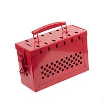 Lockout Tagout Group Lock Box 12 Person Steel Security Storage