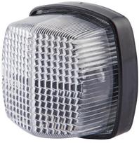 Žibintas 5W, kvadratinis, 12V, skaidrus/baltas, tvirtinamas varžtais, 62x42x62mm, "Hella