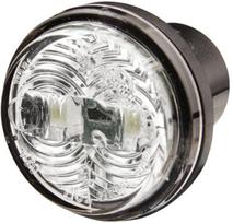 Žymeklio lemputė LED, apvali, 12 V, skaidri, tvirtinama varžtais, Ø 30 mm, "Hella