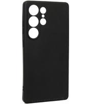 Juodas dėklas Samsung Galaxy S25 Ultra telefonui "Liquid Silicone 1.5mm"