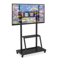 Techly ICA-TR30 reklaminio ekrano laikiklis 2,54 m (100") Juoda