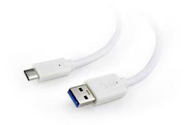 GEMBIRD CCP-USB3-AMCM-1M-W USB 3.0 cable to type-C AM/CM 1m white