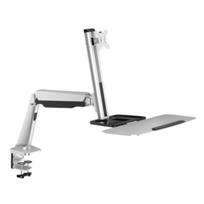 LOGILINK - Sit-stand workstation monitor desk mount,13-32'', max. 8 kg