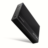 HDD dėklas AXAGON Ribbed aluminum USB 3.2 Gen 1 - SATA 6G external box for 3.5" HDD  EE35-GTR
