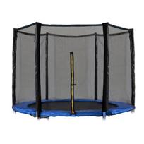 Batuto filė 244 cm - bord extérieur - 6 poteaux - 8Ft - filet de sécurité juoda