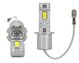 2 vnt LED lemputės H3 12V-24V CANBUS 4500lm balta stipri Off-Road