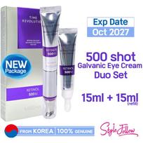 MISSHA Time Revolution Retinol 500 Shot Galvanic Paakių kremo dvigubas rinkinys 1 set (15ml+15ml refill)