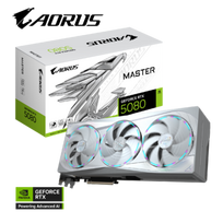 Gigabyte AORUS GeForce RTX™ 5080 MASTER ICE 16G, DLSS 4