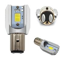 LED lemputė BA20D, H6 12V-80V 800lm visureigis