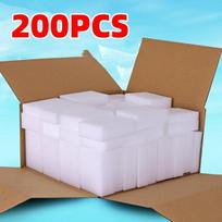 200 vnt Magic valymo kempinė daugiafunkcinė valymo kempinė nano kempinė magic wipe šveitimo šluostė, dubens kempinė 10 * 6 * 1,5 cm 200PCS(10*6*1.5CM) brown