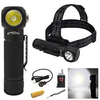 Taktinis LED žibintuvėlis, priekinis žibintas 5000lm, magnetas, atsparus vandeniui iki 10m, stipri šviesa