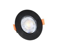 Ecolite LED-YL201/7W/CCT/CR - LED įleidžiamas lubinis šviestuvas ZITA LED/3/5/7W/230V juoda