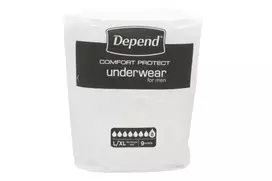 Vyriškos sauskelnės Depend  L/XL dydis 9vnt