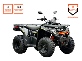 Keturratis motociklas Loncin Xwolf 200 Black