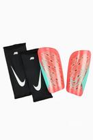 Nike Mercurial Lite futbolo blauzdinės - Raudonos