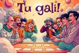 Kortų žaidimas „Tu gali!“