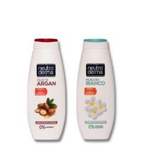 Dušo želių rinkinys Neutroderma Argano aliejus ir Baltasis Muskusas, 2 vnt, 750 ml + 750 ml