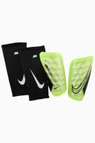 Nike Mercurial Lite futbolo blauzdinės - žalios, S