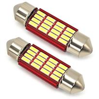 2 vnt C5W LED lemputė SV8.5 12V CANBUS 36mm galinga bekelės