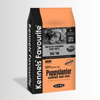 Puppy & Junior Salmon and Rice 12,5kg Visavertis pašaras mažų ir vidutinių veislių šunims