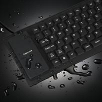 85 klavišų sulankstoma USB laidinė klaviatūra, atspari vandeniui, skirta PC, nešiojamam kompiuteriui