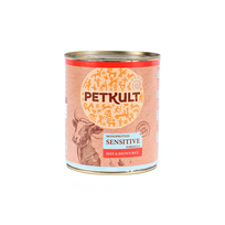 Petkult Sensitive konservai šunims su jautiena ir ryžiais, 800 g