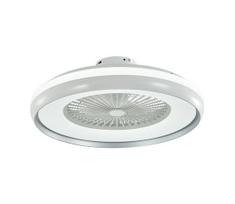 LED lubinis šviestuvas su ventiliatoriumi LED/45W/230V 3000/4000/6500K pilka