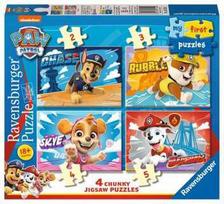 Ravensburger - Šuniukų patrulis: Mano pirmoji dėlionė 2/3/4/5 vnt.