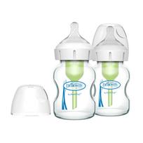DR.BROWN'S stikliniai buteliukai OPTIONS+ plačiu kakleliu, 150ml, 2 vnt.
