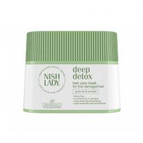 Nishlady Deep Detox Scalp Peeling Hair Mask Giliai valanti plaukų kaukė, 275ml