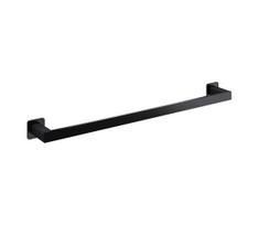 OMNIRES NL80216BL - Sieninė rankšluosčių kabykla NELSON 62 cm matinė juoda