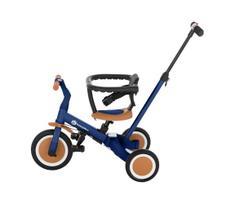 PETITE&MARS - Vaikiškas triratis 5in1 TURBO Enigmatic Blue