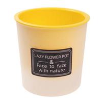 PATIO savaiminio drėkinimo vazonas - 22 cm baltas plastikinis vazonas