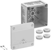 Spelsberg Abox Pro 040-L Forgreningskasse (I x P x A) 102 x 102 x 70 mm Grå IP66, IP67, IP69 1 stk