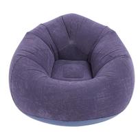 Pripučiama poilsio kėdė, plaukiojanti PVC, nešiojama sulankstoma sofa, skirta svetainės miegamojo balkonui tamsiai mėlyna spalva