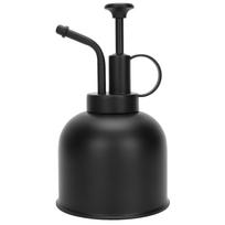 Mini laistytuvas rankinis slėginis augalų purškiklis buteliukas sodui namams biurui 300ml black