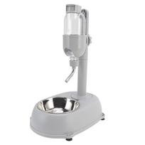 Pet Standing Water Dispenser Bowl 500ml Multifunctional Detachable Height Adjustable Pet Automatic